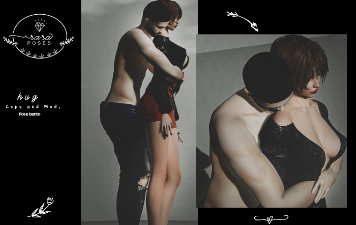 ::Rara Poses:: HUG - couple pose
