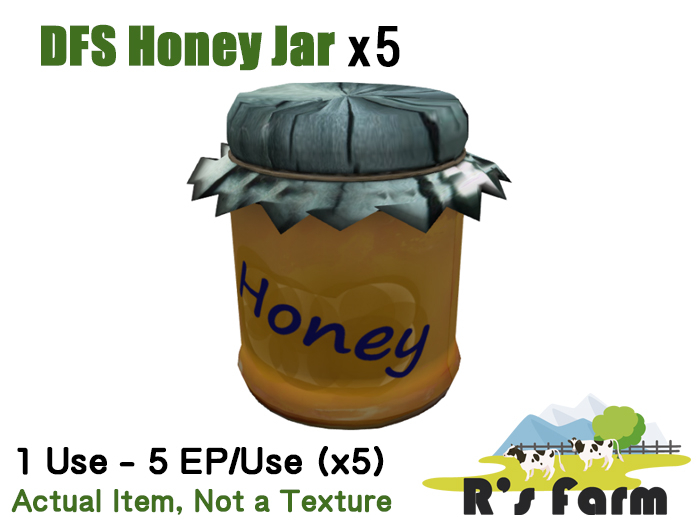 DFS Honey Jar x5 (Actual Item Not a Texture)