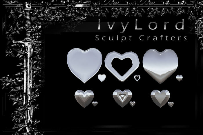Ivylord-Heart Gem Set