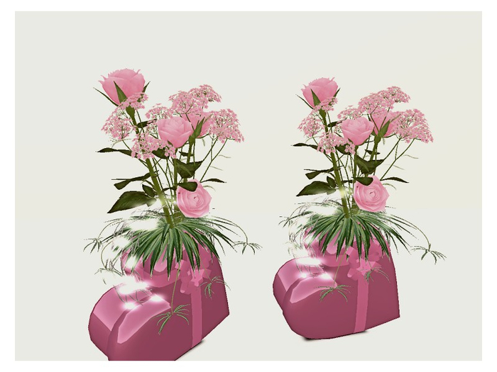 [AE] Flower Shop - Heart Serenade Pink