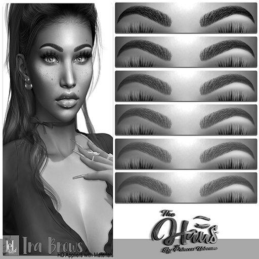 .:the-HAUS:. Ira HD Eyebrows w/ Materials (LeL + LeL Evo X) DEMO