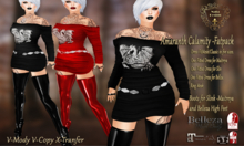 Nala Design - Amaranth Outfit Fatpack  - Mesh Bodies