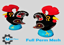 Mesh Place - Painted Rooster - Full Perm Mesh
