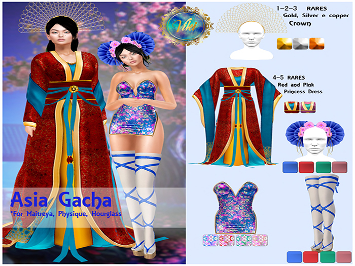 .Viki - Maitreya - Asia Minidress - Red - Common