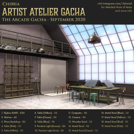 ChiMia:: Artist Atelier Camera