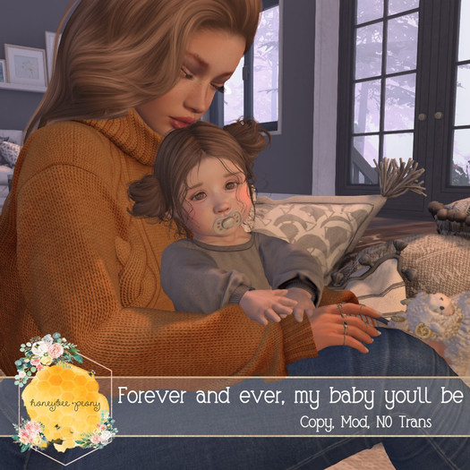 [honeybee+peony} forever and ever, my baby you'll be - bento