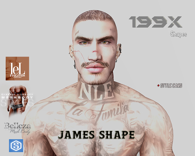 James Bento Shape for Lelutka Connor Head