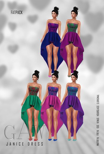 GAW Janice Dress FATPACK