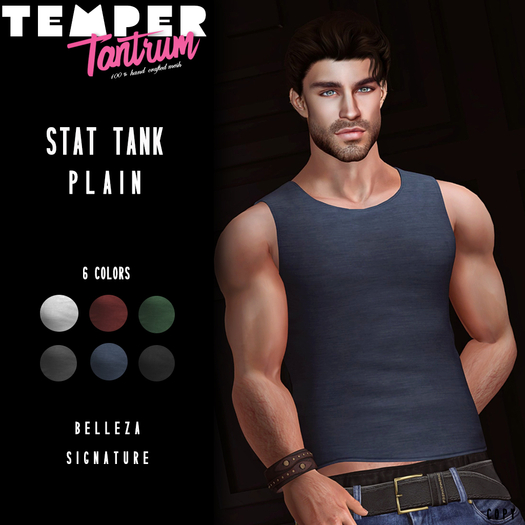 Temper Tantrum -Stat Tank- Plain 