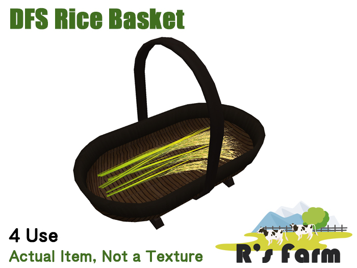 DFS Rice Basket (Actual Item Not a Texture)