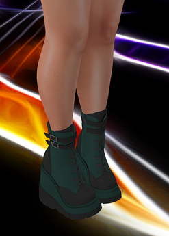 Second Life Marketplace - Maitreya Platform Wedge Boot(Plain pack)