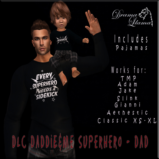 DLC DaddyNMe Superheroe DAD