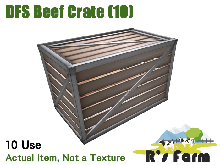 DFS Beef Crate (10) (Actual Item Not a Texture)