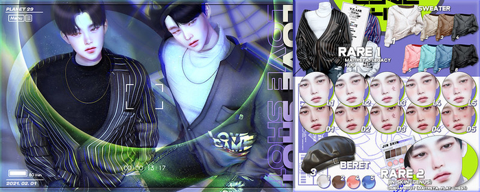 [700] x [V.C.LAB] Love Shot  skin04 HUD (light)(genus)