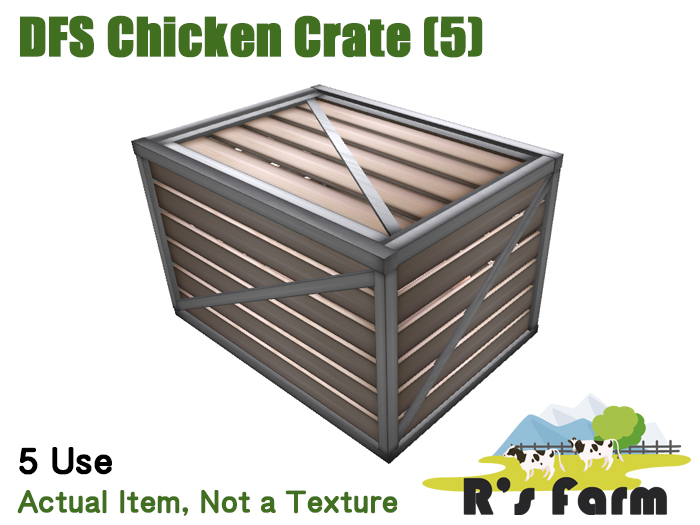 DFS Chicken Crate (5) (Actual Item Not a Texture)