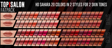 TOP1SALON - HD SAHARA LIPSTICK (Genus) FATPACK