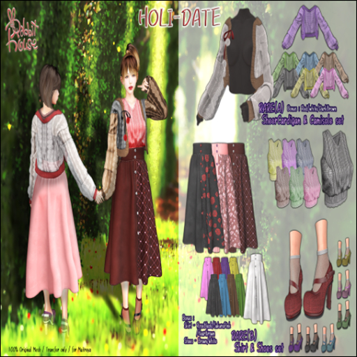 ,',RxH,',HOLI-DATE skirt(Brown)