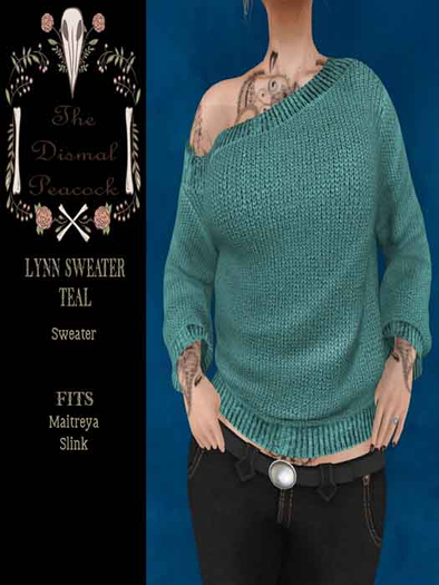 ::DP:: Lynn Sweater Teal