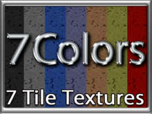 Zoy Texture [ Stone Tile 02 ] Seamless - 7 Colors