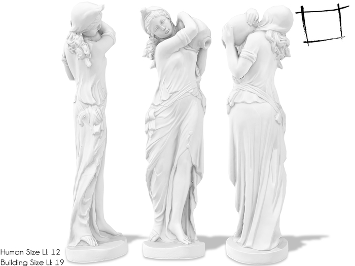 Full Perm Mesh Female Statue