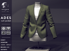 not so bad . mesh . ADES suit jacket . khaki