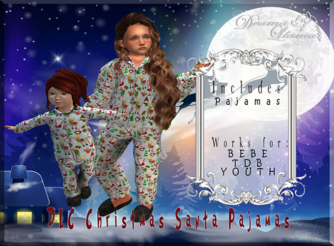 DLC Christmas Santa PJS