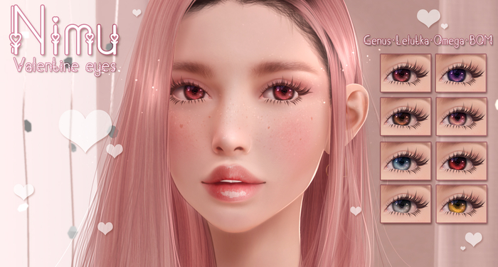NIMU - Valentine Eyes (ROSE) - Pink