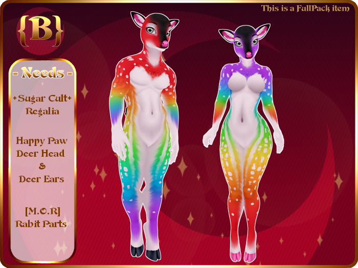 {P} Axis Deer {FullPack} [Box]