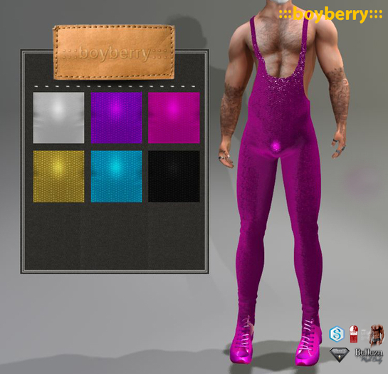 boyberry Body Suit Sequins