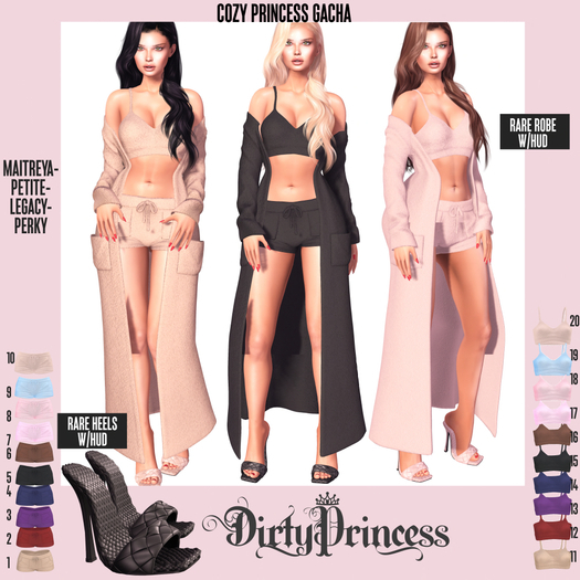 DIRTY PRINCESS- Cozy Princess Shorts Lara COMMON 7