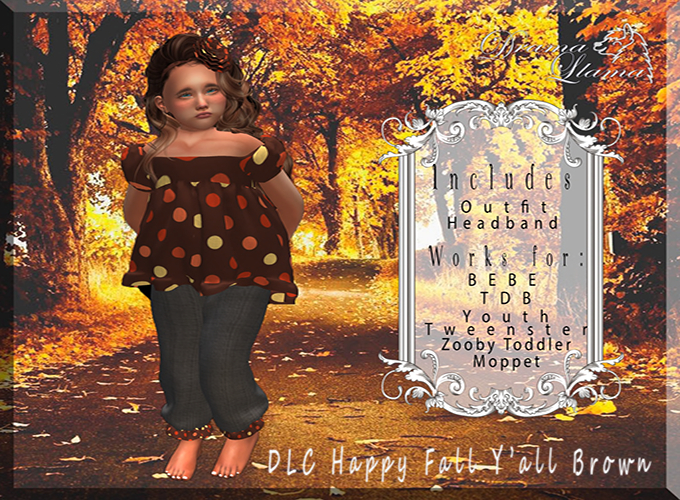 DLC Happy Fall Y'all Brown