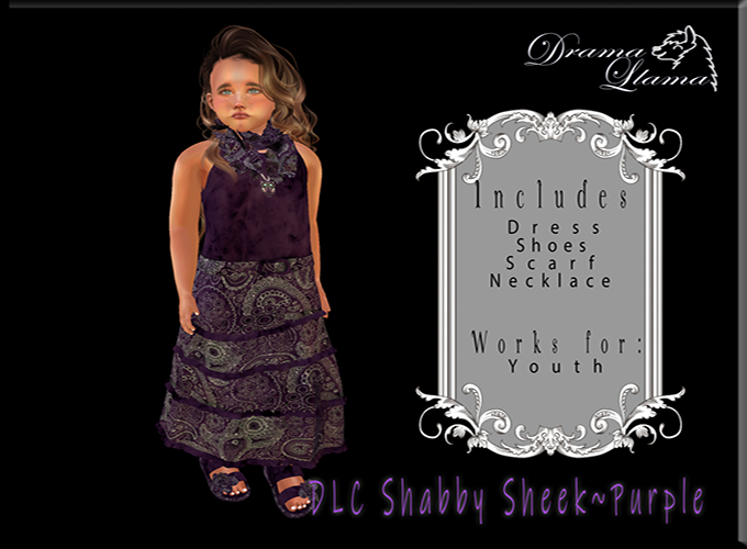 DLC Shabby Sheek Purple
