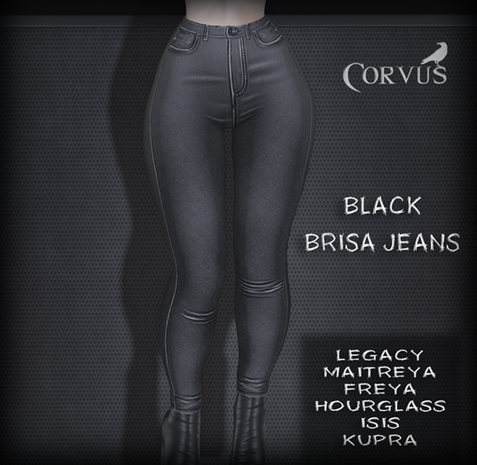Corvus : Black Brisa Jeans
