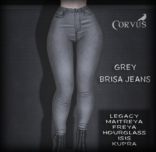 Corvus : Grey Brisa Jeans