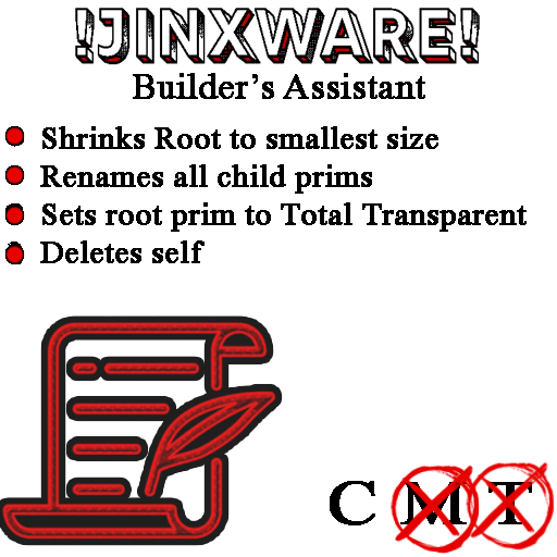 !JINXWARE! Builder's assistant