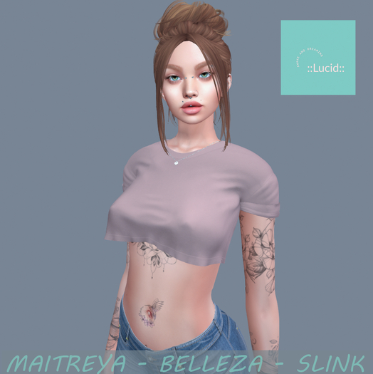 ::Lucid:: Cropped Tee - Dawn