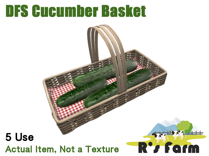 DFS Cucumber Basket (Actual Item Not a Texture)