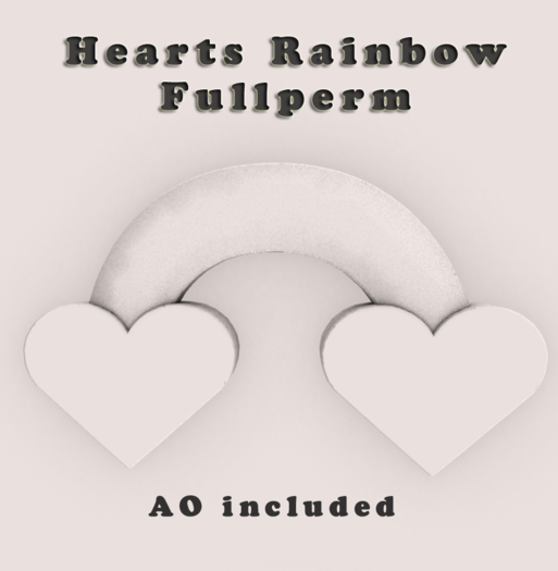 Alive FULLPERM Rainbow Hearts