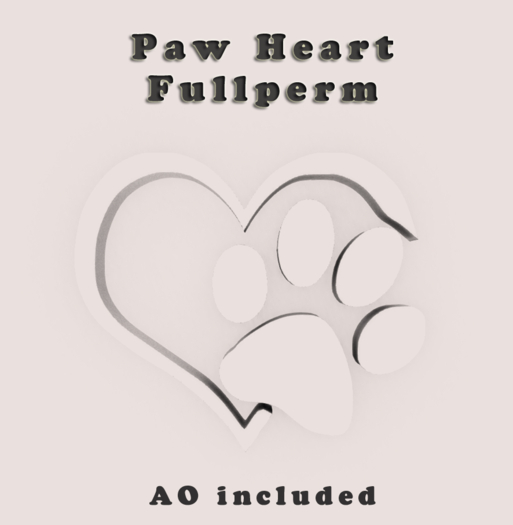 Alive FULLPERM Paw Heart