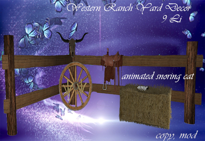 Western Ranch Yard Decor