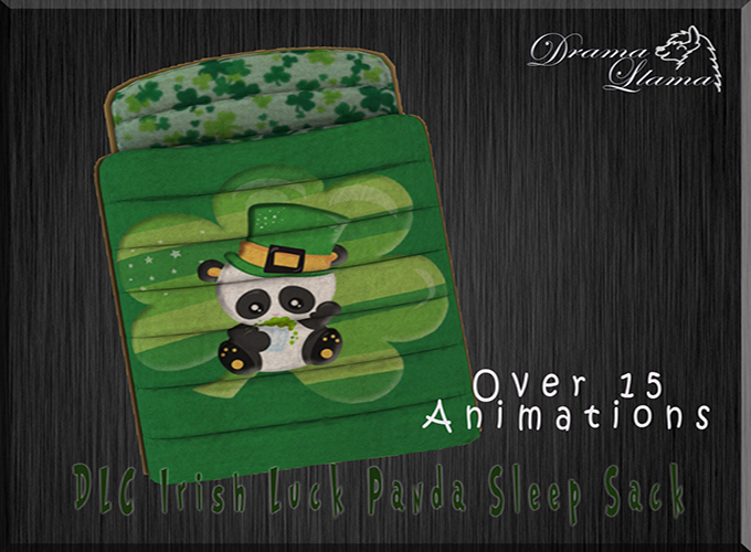 DLC Irish Luck Panda Sleep Sack