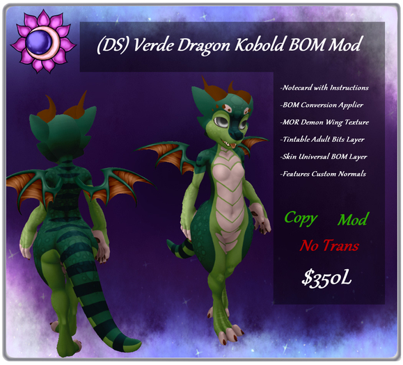 (DS) Verde Dragon Kobold BOM Mod