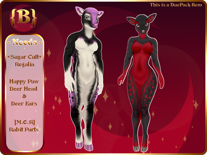 {P} Axis Deer {Imp/Devil} [Duo] [Box]