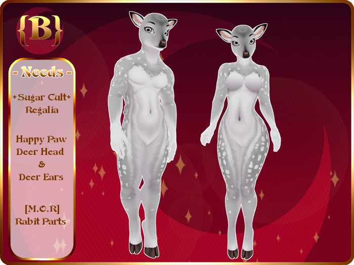 {P} Axis Deer {White} [Box]