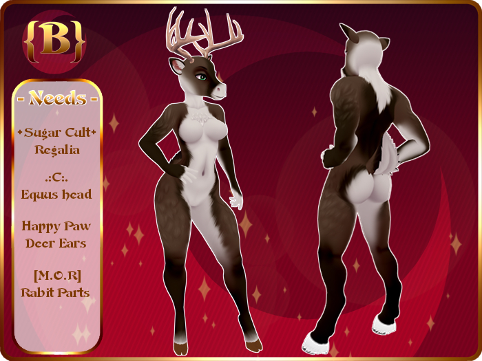 {P} Regalia Reindeer {Natural}