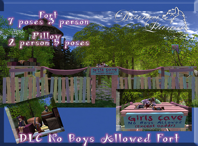DLC NO Boys Allowed Fort