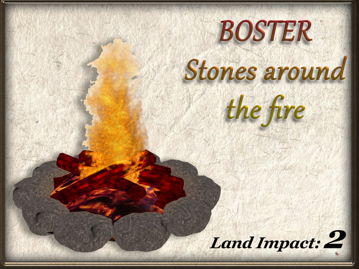 BOSTER - Stones around the fire (2 Li) Full Perm