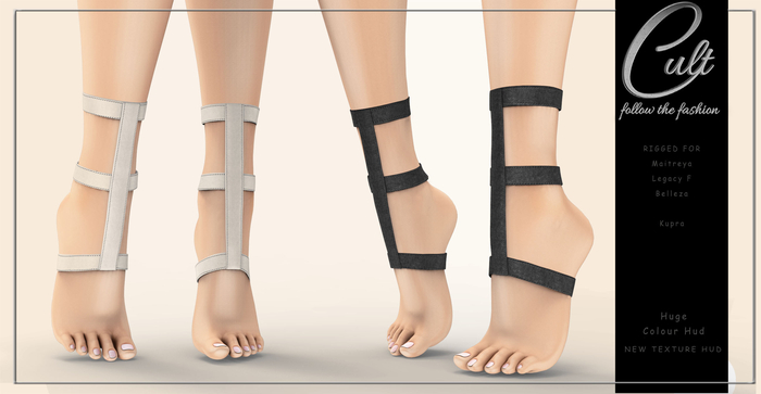 : CULT : Lux with HUD (Anklets & Leg Jewelry)