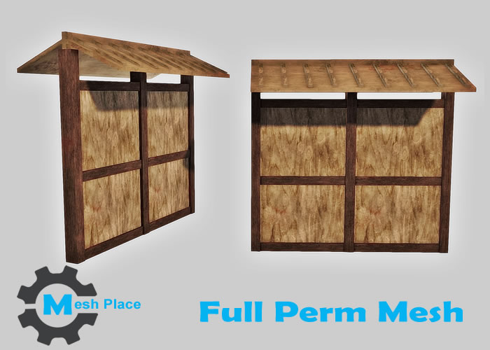 Mesh Place - Japanese Modular Fence - Full Perm Mesh
