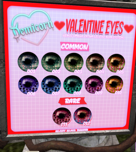 {Demicorn} Valentine Eyes - 1